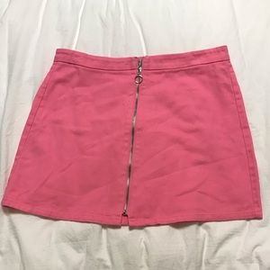 Pink skirt